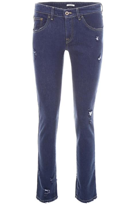 miu miu denim jeans|denim pants for women.